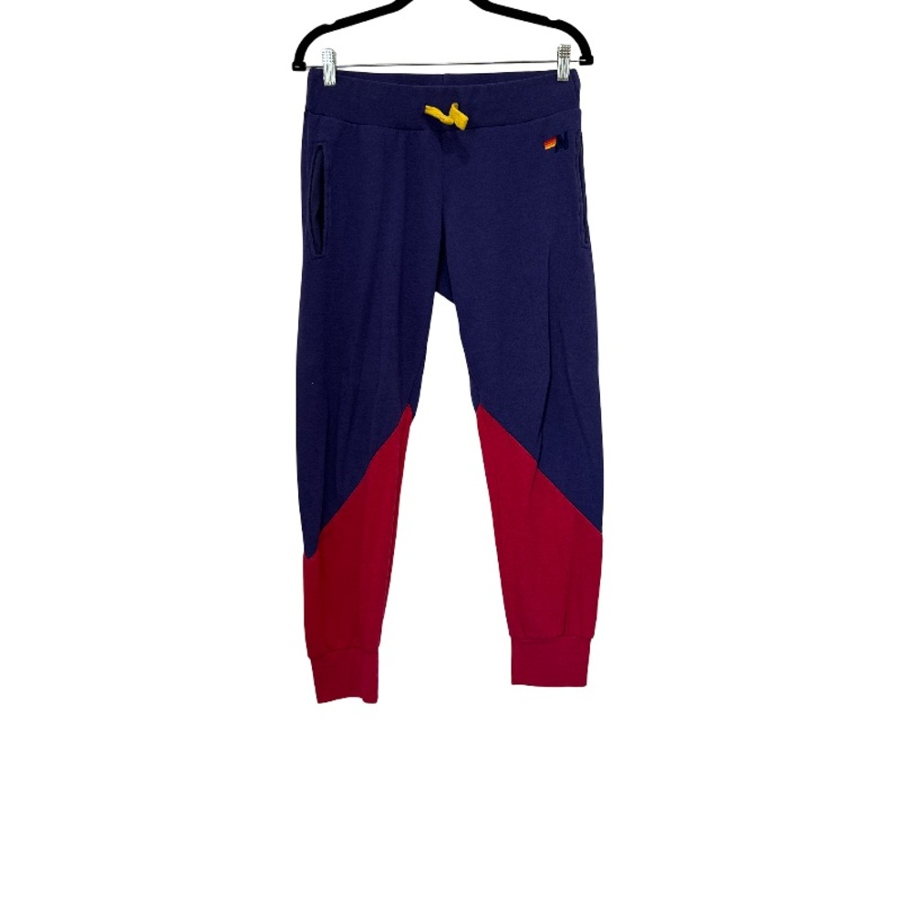 Aviator Nation Blue and Red Women's Pants